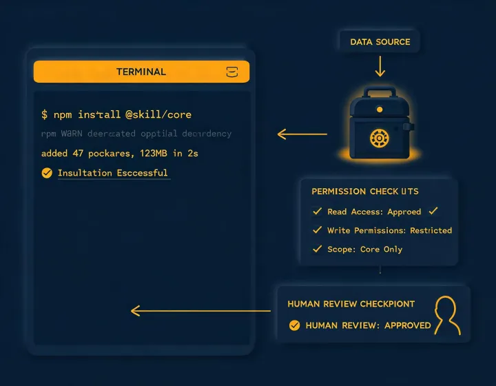 Terminal installation guide and permission checklist
